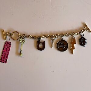 Betsey Johnson Charm Bracelet